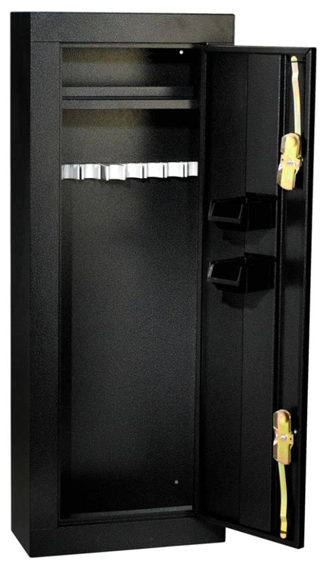 homak 8 gun steel security cabinet hs30103660|8 Gun Double Door Gun Cabinet .